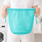 2-Pack Mesh Drawstring Shower Bags, Large and Small Travel Organizer Set