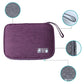 Electronic Organizer Case with Zipper Closure Cable Storage Pouch Portable Travel Tech Accessories Organizer Bag