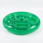 Green Inflatable Pool Serving Float with Cup Holders and Snack Trays