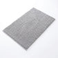 Chenille Bath Mat with Plush Pebble Texture and Non Slip Backing