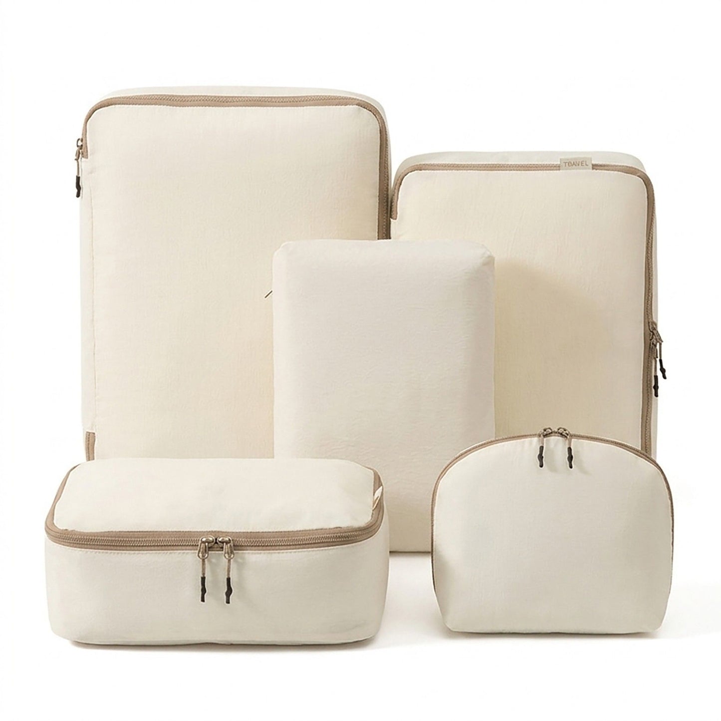 Travel Packing Cube Set Lightweight Zipper Storage Bags Luggage Organizer Multi Size Clothing Packing Set