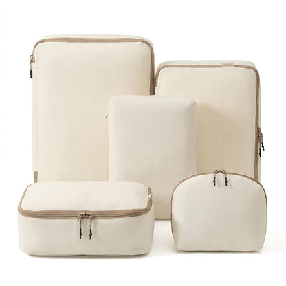 Travel Packing Cube Set Lightweight Zipper Storage Bags Luggage Organizer Multi Size Clothing Packing Set