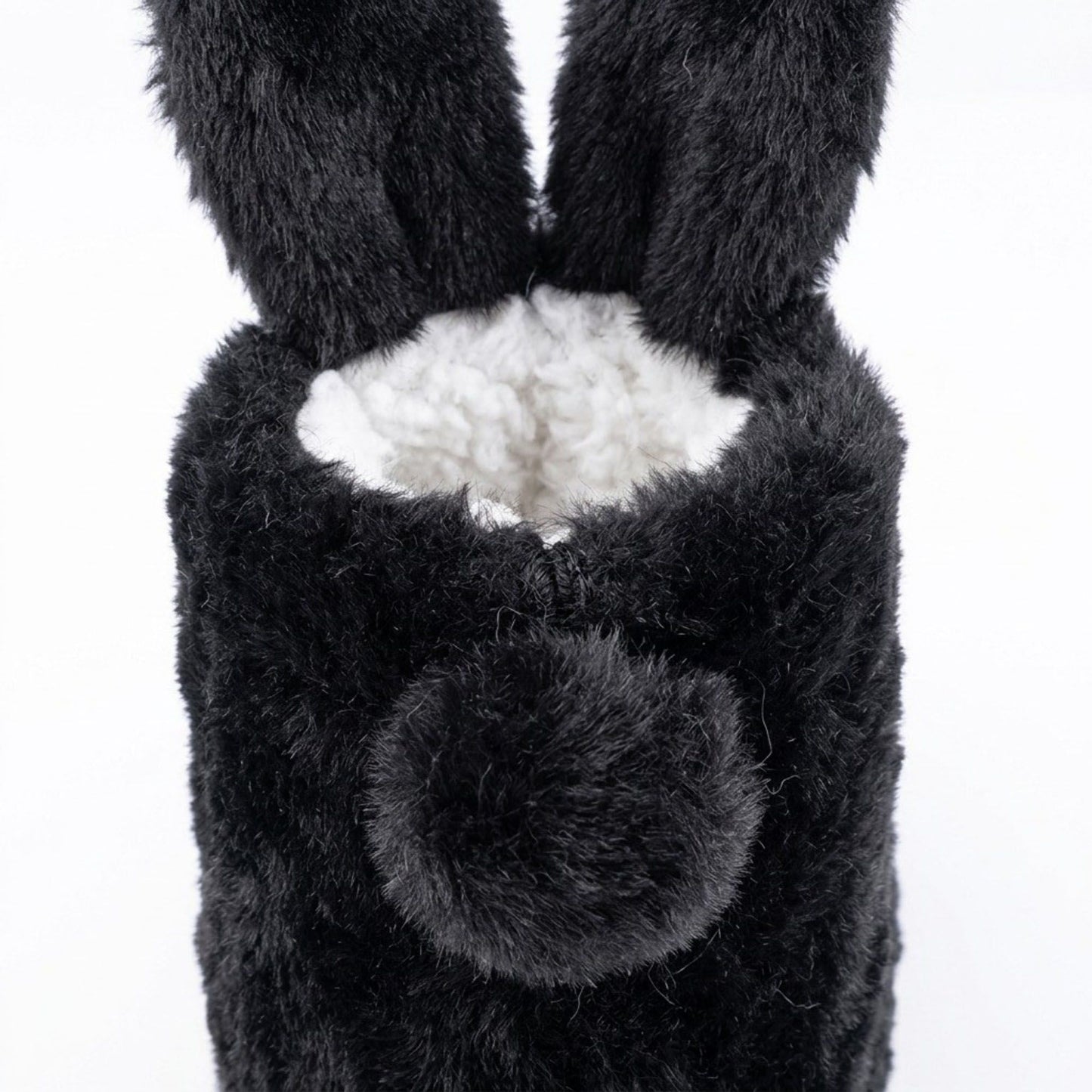 Fuzzy Bunny Slipper Boots