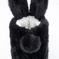 Fuzzy Bunny Slipper Boots