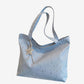 Star Print Canvas Tote Bag Large Capacity Casual Shoulder Bag
