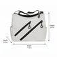 Large Nylon Crossbody Messenger Bag Adjustable Strap Multi Pocket Everyday Shoulder Bag
