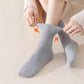Ribbed Crew Socks with Elasticized Top Cuff for Swollen Feet Non-Binding Comfortable Fit 3-Pack