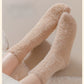 3-Pair Ultra-Plush Fuzzy Crew Socks with Soft Textured Finish US 5¨C10