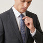 Men's Paisley Tie Gift Set with Matching Pocket Square Cufflinks and Silver Tie Clip
