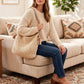Crochet Shoulder Bag with Woven Strap Textured Knit Hobo Handbag Slouchy Boho Tote Lightweight Everyday Carryall