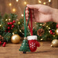 2 Piece Christmas Bag Charm Set with Hanging Loops