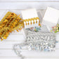 Sewing Fringe Trim, 11 Yards Leaf Tassel Sequin Trim Metallic Braided Lace Ribbon for DIY Craft Party Costume Curtain Decoration