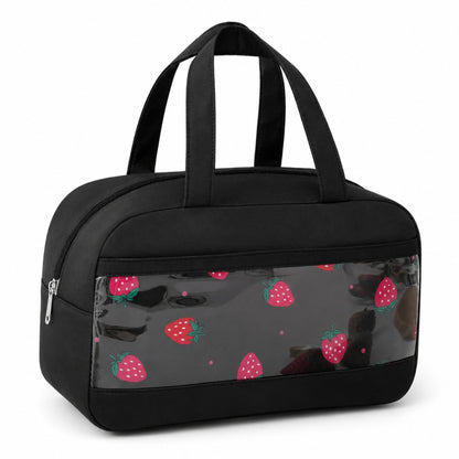 Fruit Print Insulated Lunch Bag Large Capacity Waterproof Lunch Tote for Work School