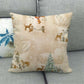 Vintage Winter Throw Comfortable Pillow Cover 18x18in