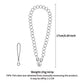 Beaded Phone Wrist Strap with Detachable Clasps