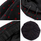 Polka Dot Beret Hat Lightweight French Painter Cap Adjustable Casual Style