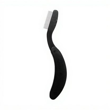 2-Piece Precision Facial Hair Removal Razor Set with Folding Handle for Eyebrow and Fine Grooming