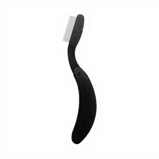 2-Piece Precision Facial Hair Removal Razor Set with Folding Handle for Eyebrow and Fine Grooming