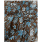 Lightweight Abstract Floral Sheer Long Scarf