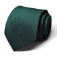 Men's Subtle Ribbed Texture Solid Tie Classic Necktie 57 Inch Length 3.1 Inch Width Formal Business Accessory