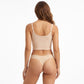 2 Pack Seamless Hipster and Thong Underwear Set