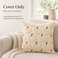 Textured Pumpkin Decorative Throw Pillow Cover for Sofa Bed Chair Fall Decor