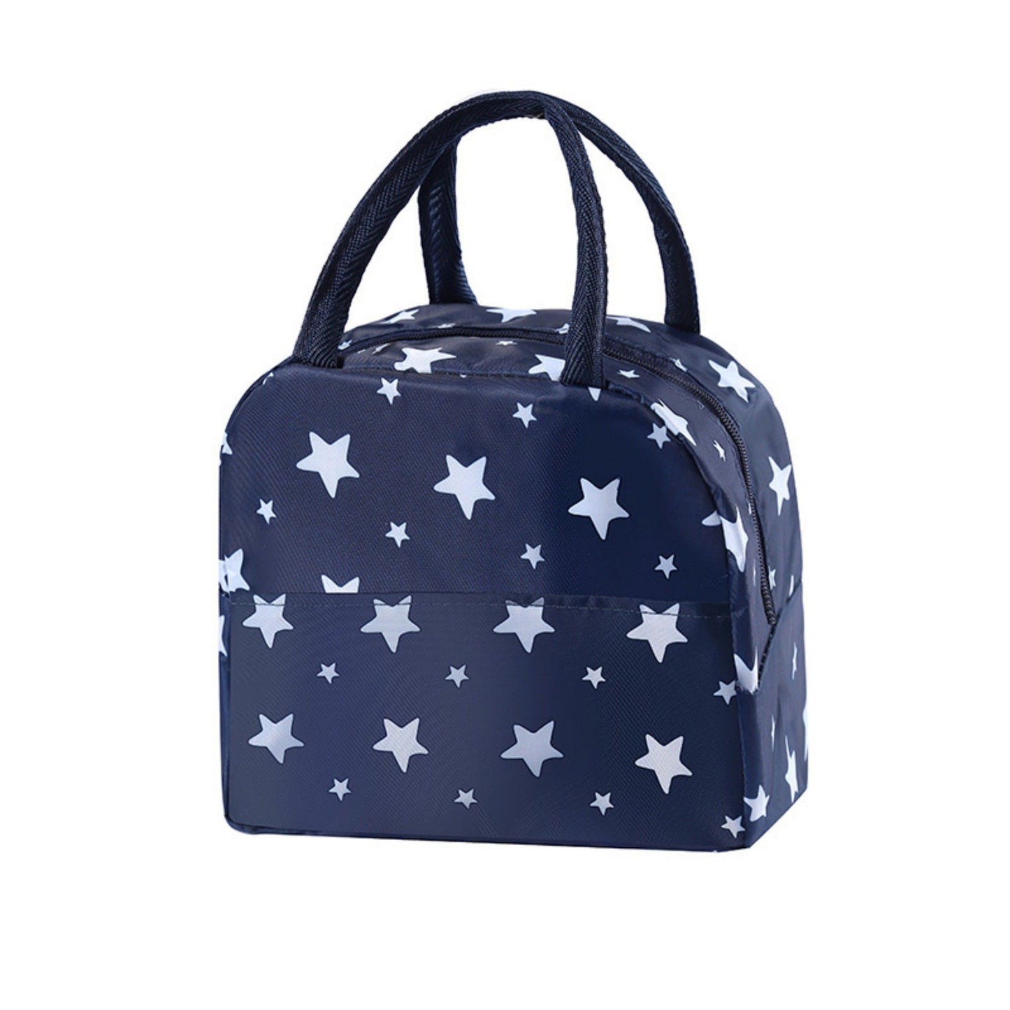 Print Insulated Lunch Bag Portable Reusable Lunch Tote with Handles
