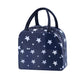 Print Insulated Lunch Bag Portable Reusable Lunch Tote with Handles