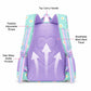 3pc Daisy Print School Backpack Lunch Bag Pencil Case Set