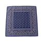 Paisley Print Square Bandana Scarf for Hair Neck and Bag Accessories 26.8¡Á26.8 Inches