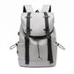 Large Flap Backpack with Drawstring Closure Buckle Straps Side Pockets and Padded Shoulder Straps