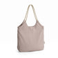 Soft Lightweight Shoulder Tote Bag with Double Rope Shoulder Straps and Roomy Open-Top Design 16.1x13x3.5in