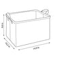 Halloween Fabric Storage Basket Foldable Organizer Bin