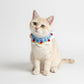 Pet Crochet Collar with Pom-Pom Decorative Neck Accessory for Dogs and Cats
