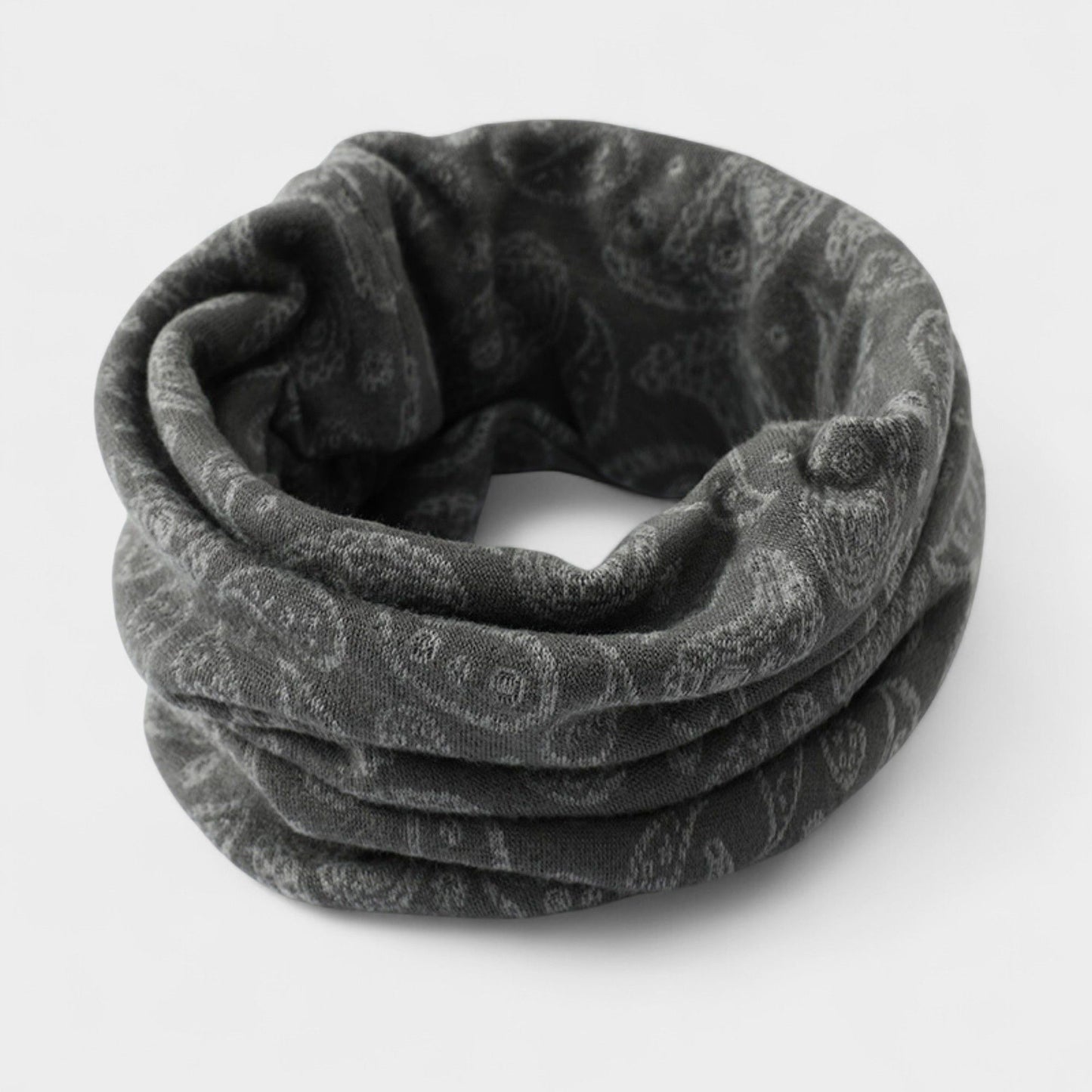 Soft Fleece Infinity Scarf with Cozy Plush Texture 13.7x9.5in