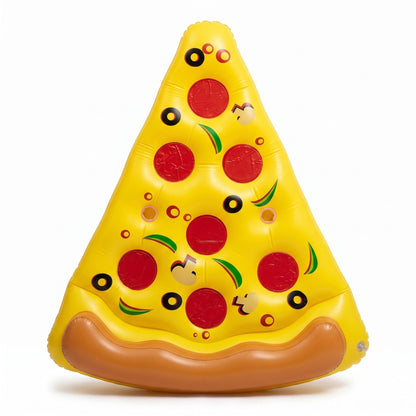 Inflatable Food-Themed Pool Lounge Float with Backrest Durable PVC Water Float for Pool Beach Lake 68.9x68.9in