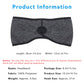 Ponytail Headband Moisture-Wicking for Running Exercise Workouts Winter Ear Warmer