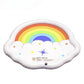 Kids Rainbow Splash Pad Sprinkler Mat with Cloud Shape