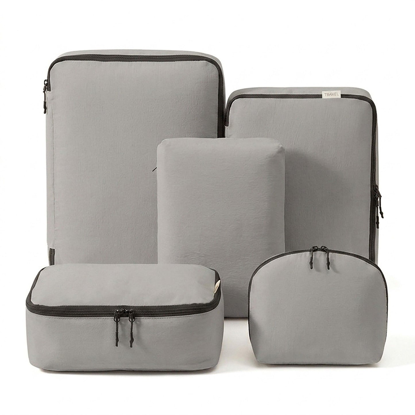 Travel Packing Cube Set Lightweight Zipper Storage Bags Luggage Organizer Multi Size Clothing Packing Set