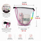 Mesh Wet Dry Crossbody Beach Bag with Adjustable Strap