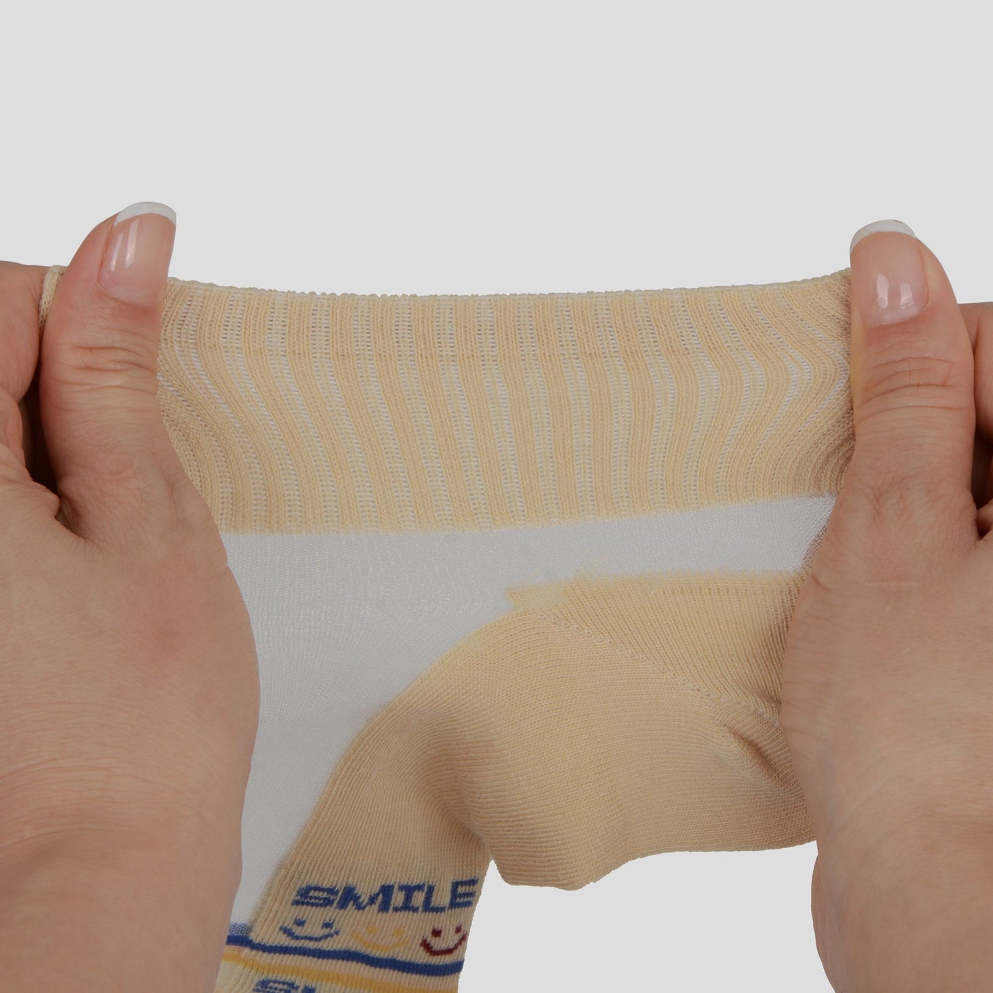 Thin Semitransparent No - Show Socks 5pk Non-slip and Sweat-absorbent