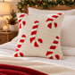 Holiday Tufted Throw Pillow Cover for Couch Sofa or Bed