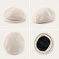 Wool Blend Houndstooth Beret Hat Vintage Painter Cap for Fall Winter