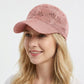 Women's Crochet Knit Baseball Cap Breathable Openwork Lightweight Casual Hat