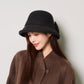 Bow-Accented Cloche Hat