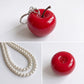 Bag Charm with Hanging Clip and Decorative Accent