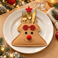 4pk Christmas Tree Santa Silverware Holders