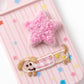 Dog Patch Star Phone Case Textured Back Raised Camera Edge Decorative Cover