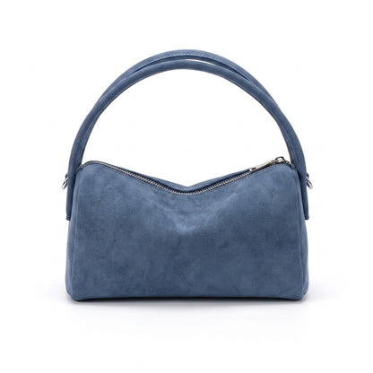 Structured Shoulder Bag with Dual Handles and Crossbody Strap 11.8x9.5x4in