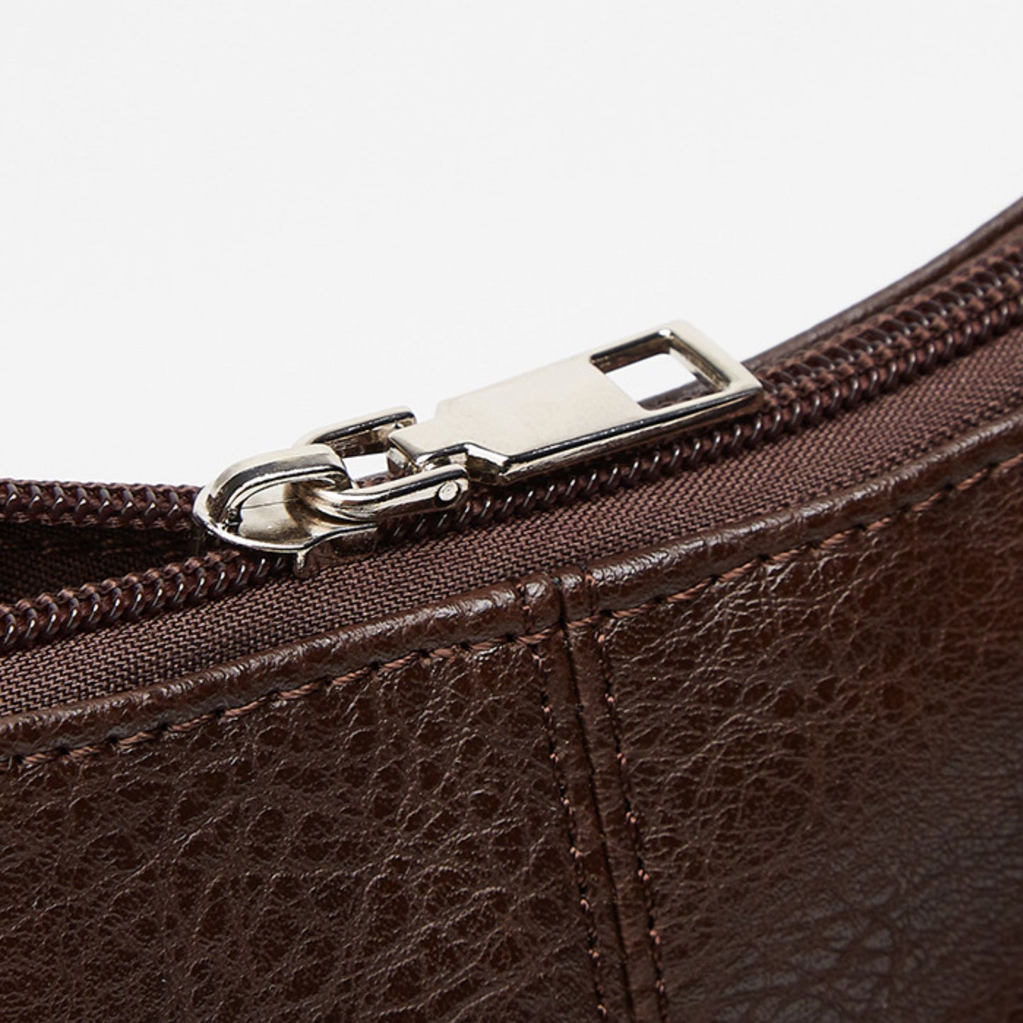 Faux Leather Hobo Shoulder Bag with Adjustable Strap and Roomy Pockets